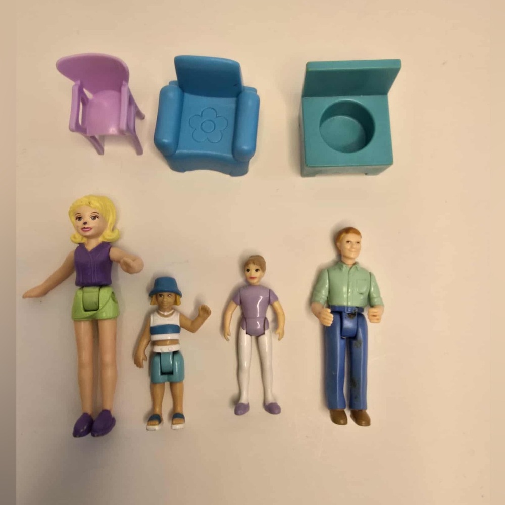 FISHER PRICE SWEET STREETS PEOPLE/FIGURES FURNITURE LOT